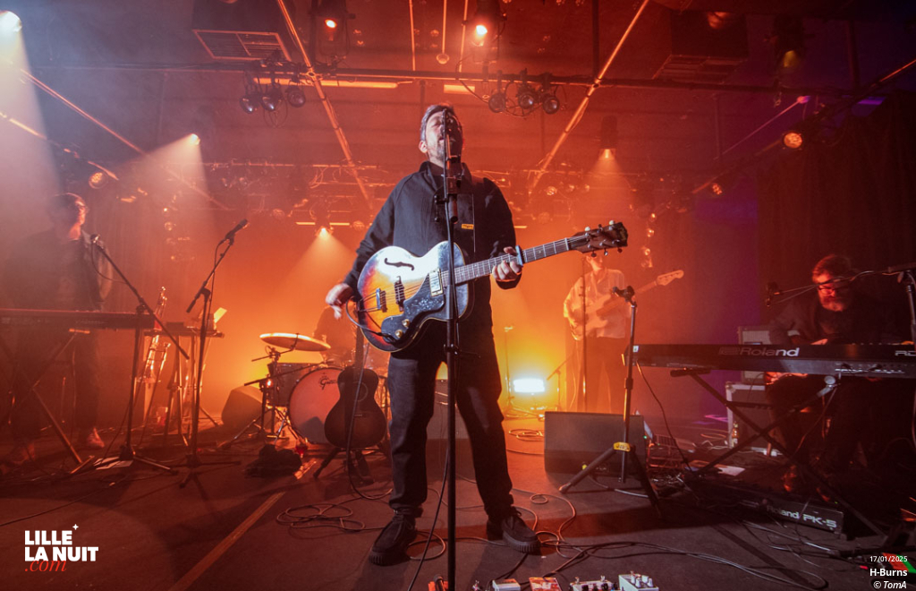 H-Burns + Maxime Mouquet à l’Aéronef en live - photo n°9