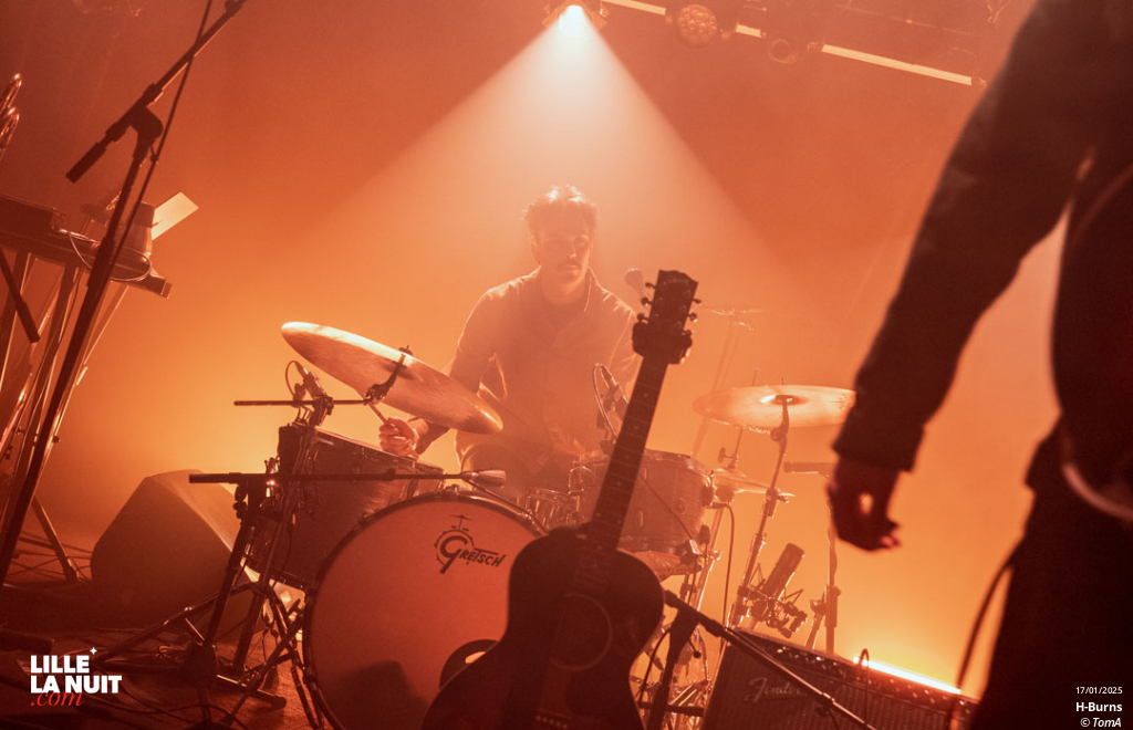 H-Burns + Maxime Mouquet à l’Aéronef en live - photo n°8