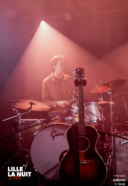 H-Burns + Maxime Mouquet à l’Aéronef en live - photo n°4