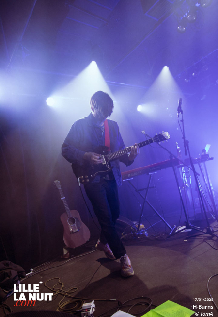 H-Burns + Maxime Mouquet à l’Aéronef en live - photo n°30