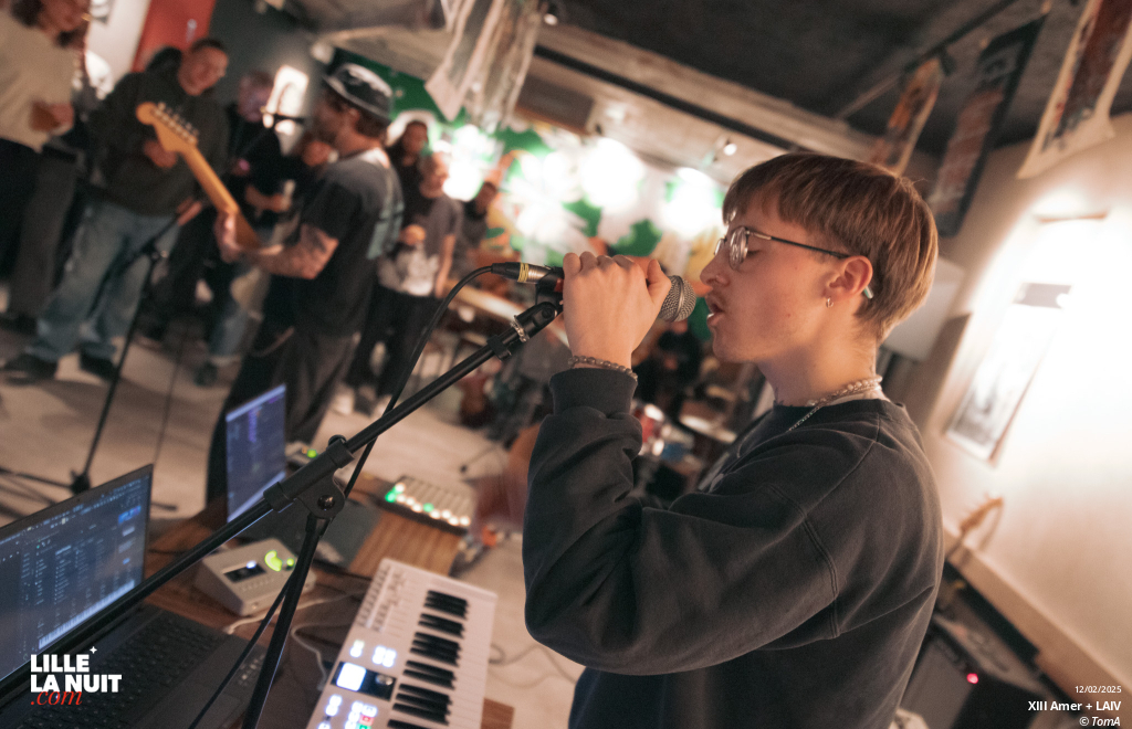 XIII Amer & LAIV + Bokaboy au Bar du Singe Savant en live - photo n°14
