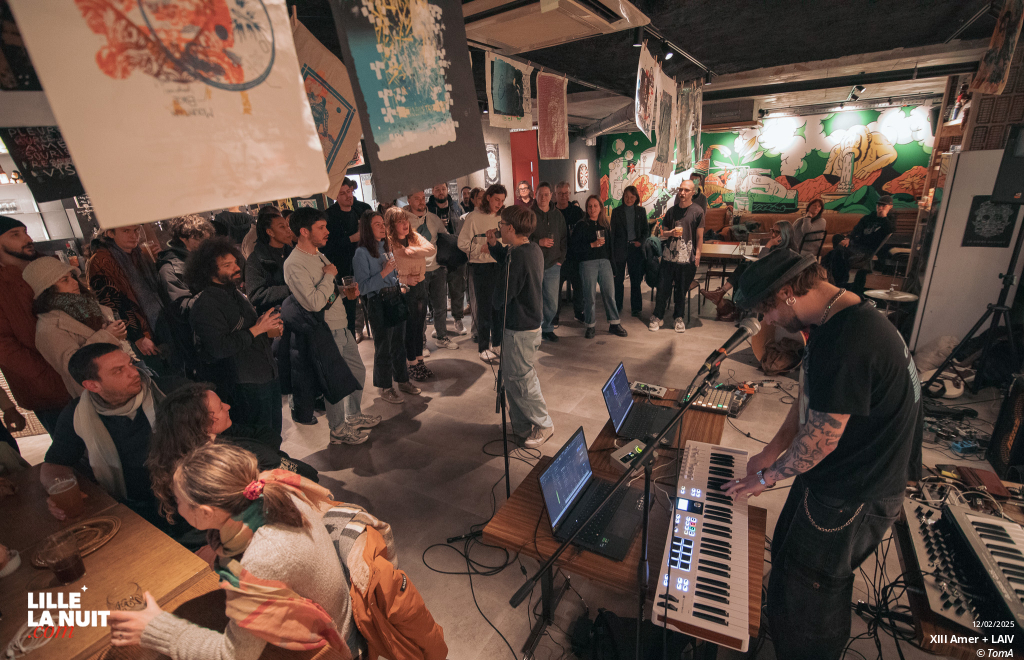 XIII Amer & LAIV + Bokaboy au Bar du Singe Savant en live - photo n°7