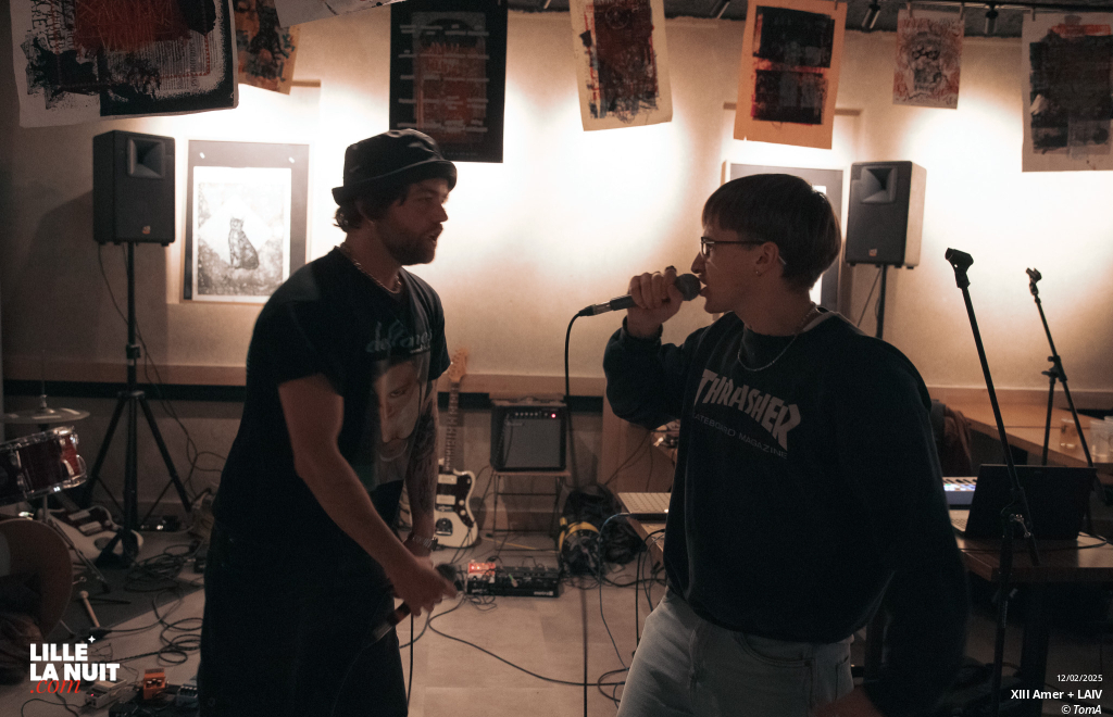XIII Amer & LAIV + Bokaboy au Bar du Singe Savant en live - photo n°2