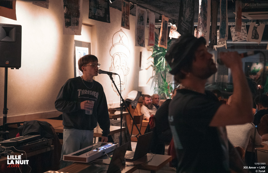 XIII Amer & LAIV + Bokaboy au Bar du Singe Savant en live - photo n°28