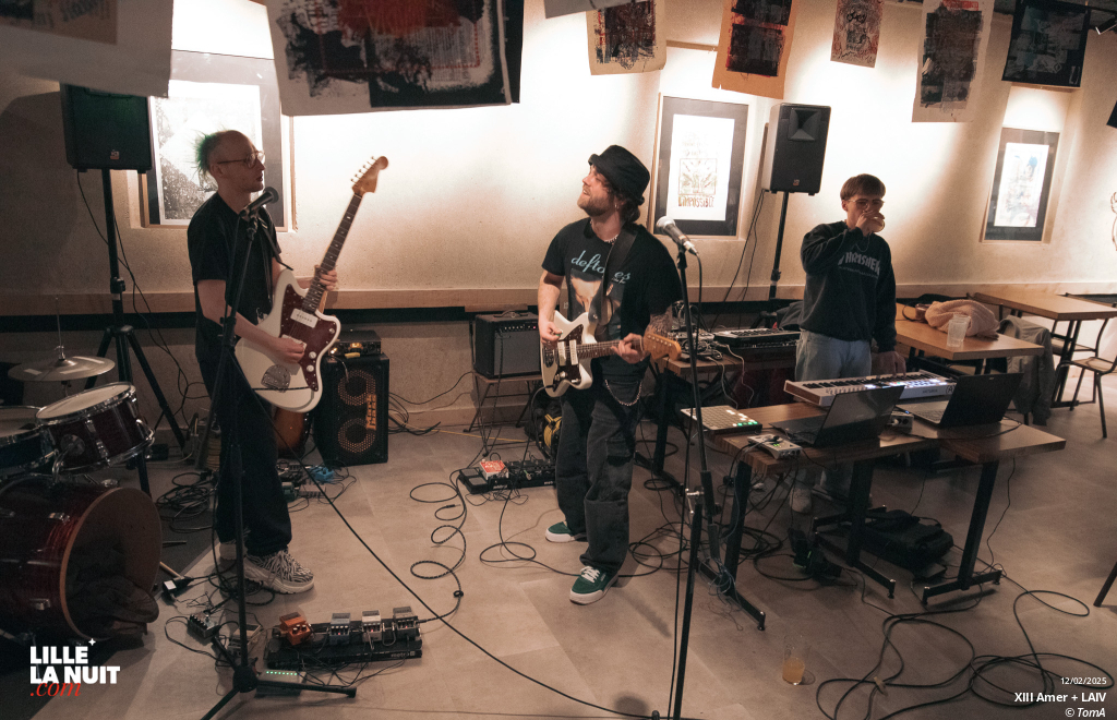 XIII Amer & LAIV + Bokaboy au Bar du Singe Savant en live - photo n°26
