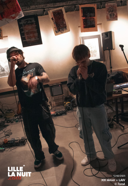 XIII Amer & LAIV + Bokaboy au Bar du Singe Savant en live - photo n°35