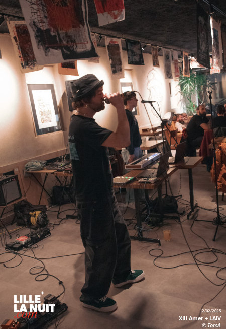 XIII Amer & LAIV + Bokaboy au Bar du Singe Savant en live - photo n°32