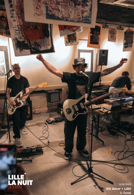 XIII Amer & LAIV + Bokaboy au Bar du Singe Savant en live - photo n°1