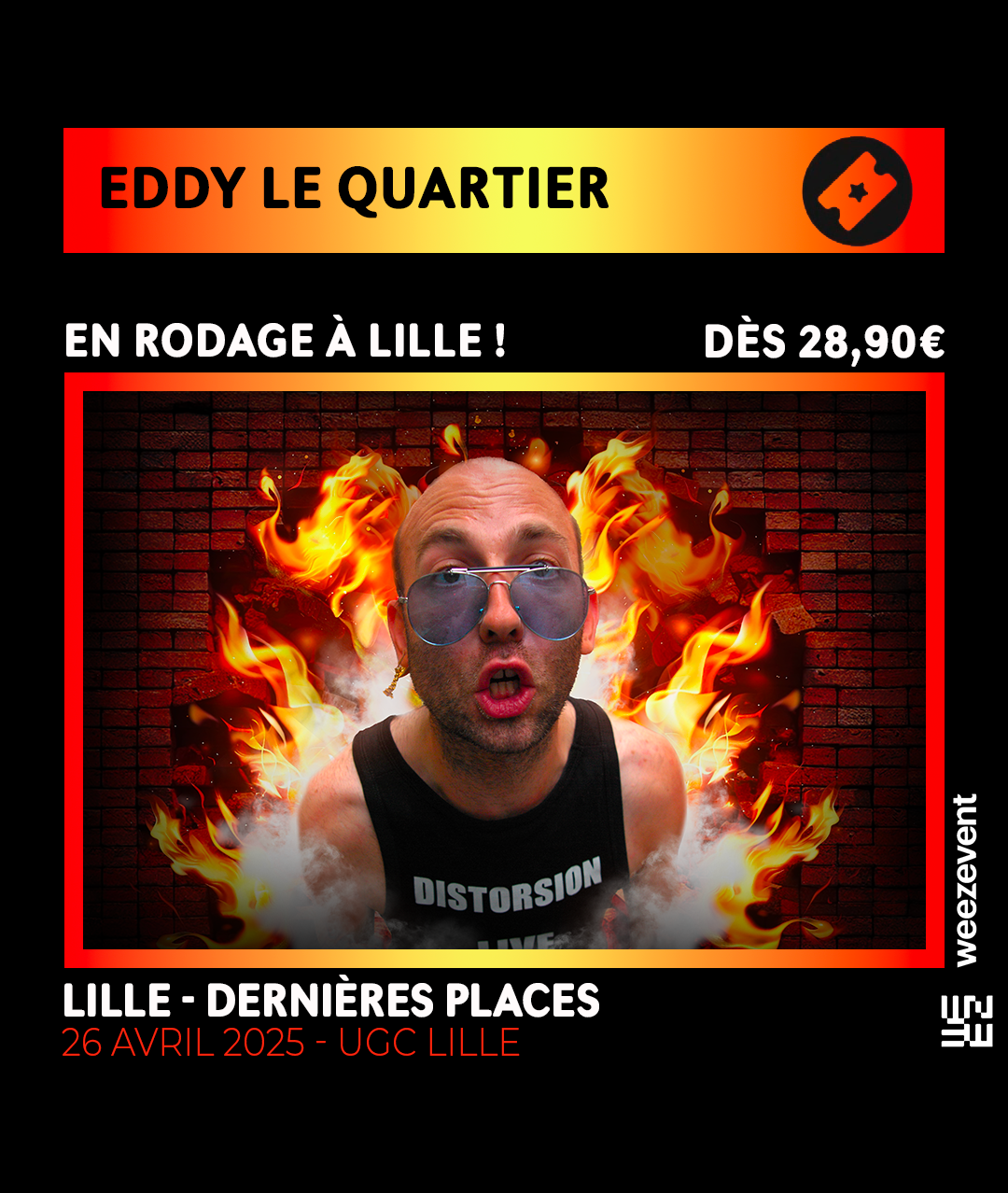 Eddy le Quartier en rodage !