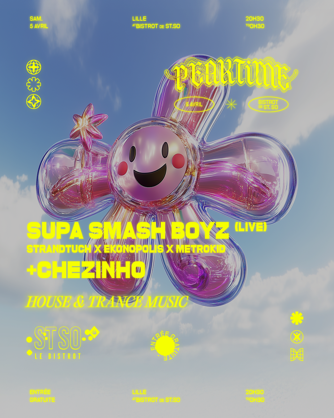 Peaktime Records : Super Smash Boy + Chezinho