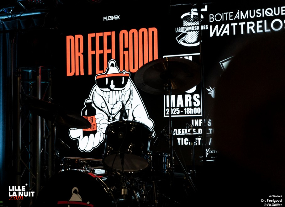 Dr. Feelgood au Blues en Mars Festival à la Boite à Musique Wattrelos en live - photo n°1