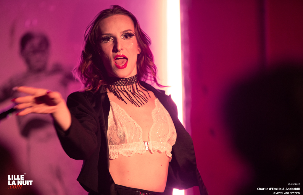 Minuit au Couvent : Izae + Roi Soleil + Androkill & Charlie d’Emilio au Couvent-Roubaix en live - photo n°1