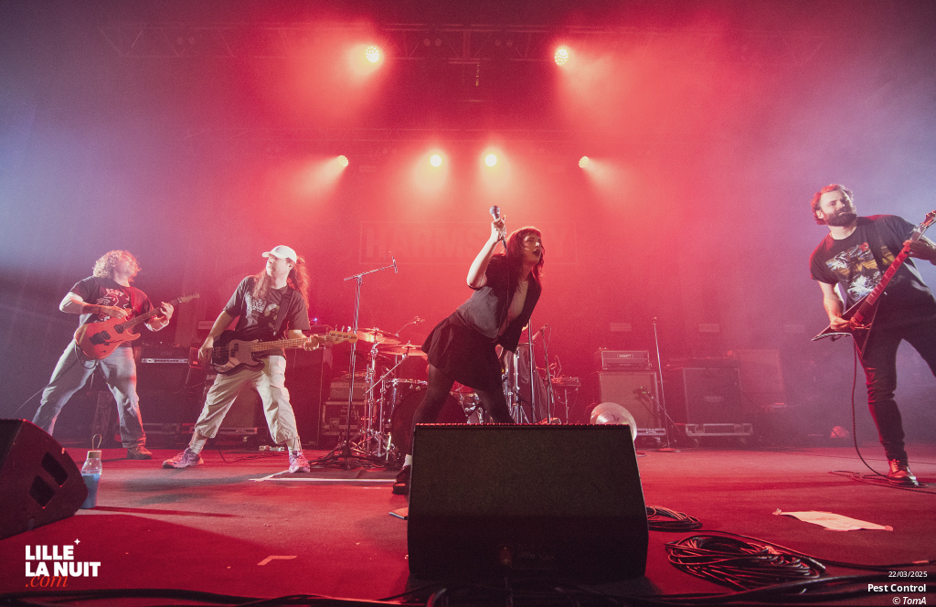 Knocked Loose + Basement + Harms Way + Pest Control à l’Aéronef en live - photo n°8