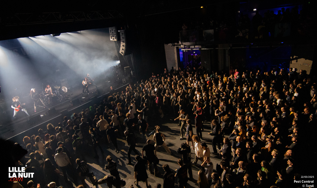 Knocked Loose + Basement + Harms Way + Pest Control à l’Aéronef en live - photo n°28