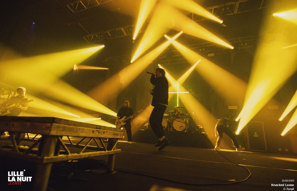 Knocked Loose + Basement + Harms Way + Pest Control à l’Aéronef en live - photo n°4