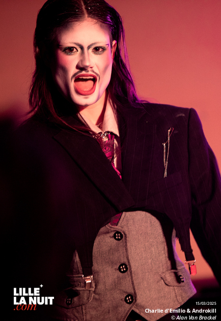 Minuit au Couvent : Izae + Roi Soleil + Androkill & Charlie d’Emilio au Couvent-Roubaix en live - photo n°2