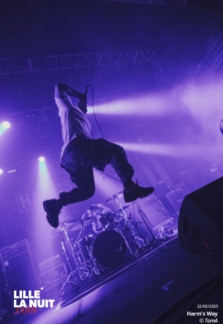 Knocked Loose + Basement + Harms Way + Pest Control à l’Aéronef en live - photo n°1