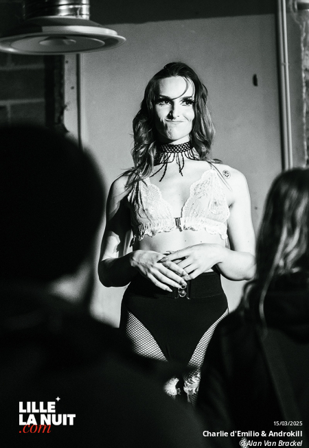 Minuit au Couvent : Izae + Roi Soleil + Androkill & Charlie d’Emilio au Couvent-Roubaix en live - photo n°4