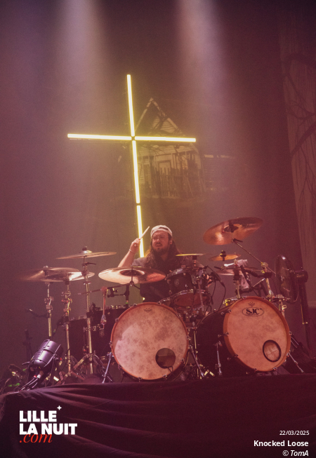 Knocked Loose + Basement + Harms Way + Pest Control à l’Aéronef en live - photo n°23