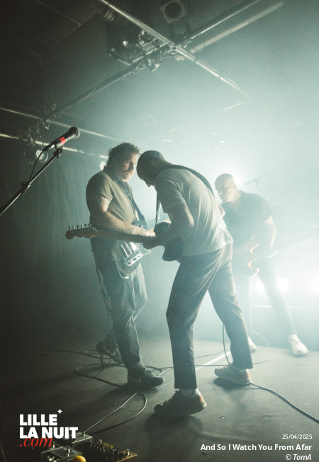 And So I Watch You From Afar + Scaler + Robocobra Quartet à l’Aéronef en live - photo n°14