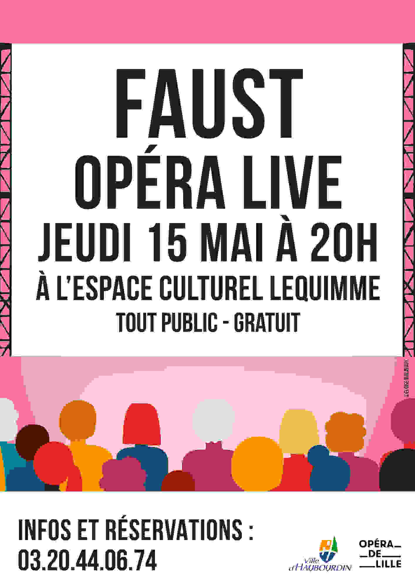 Faust (Opéra live) à l’Espace Culturel Lequimme
