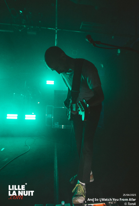 And So I Watch You From Afar + Scaler + Robocobra Quartet à l’Aéronef en live - photo n°2