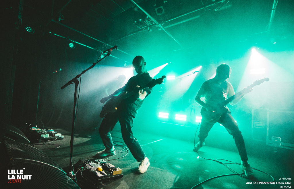 And So I Watch You From Afar + Scaler + Robocobra Quartet à l’Aéronef en live - photo n°11