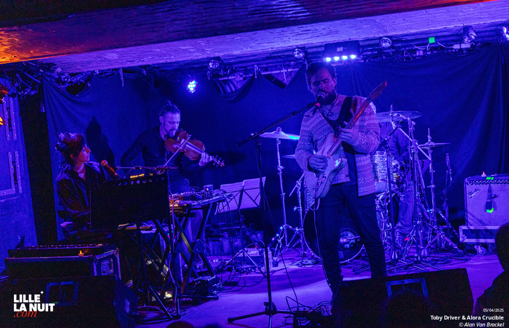Toby Driver & Alora Crucible + Moucenti + Pavel Tchikov à la Malterie de Lille en live - photo n°10