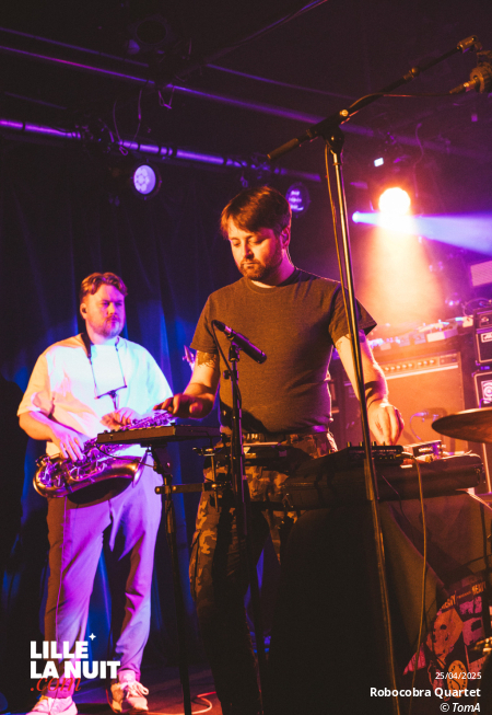 And So I Watch You From Afar + Scaler + Robocobra Quartet à l’Aéronef en live - photo n°2