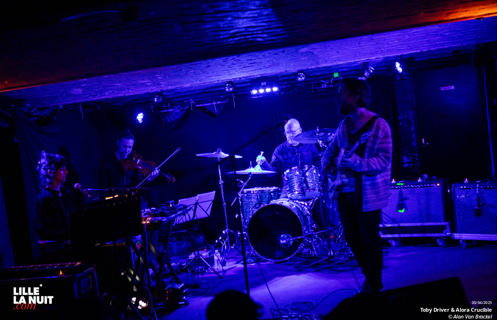 Toby Driver & Alora Crucible + Moucenti + Pavel Tchikov à la Malterie de Lille en live - photo n°8