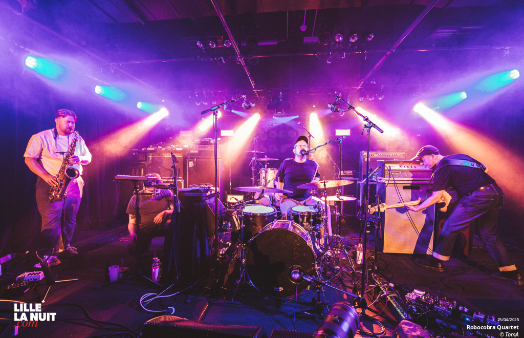 And So I Watch You From Afar + Scaler + Robocobra Quartet à l’Aéronef en live - photo n°16