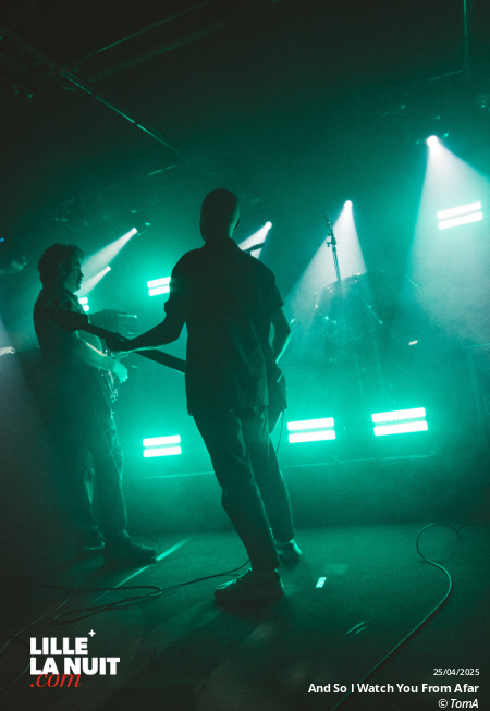 And So I Watch You From Afar + Scaler + Robocobra Quartet à l’Aéronef en live - photo n°5