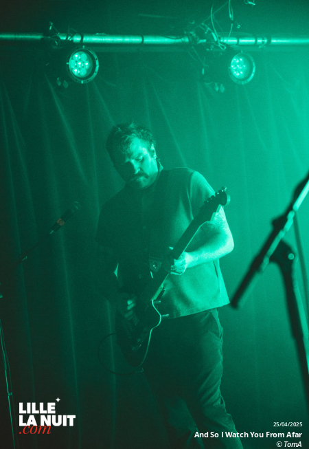 And So I Watch You From Afar + Scaler + Robocobra Quartet à l’Aéronef en live - photo n°16