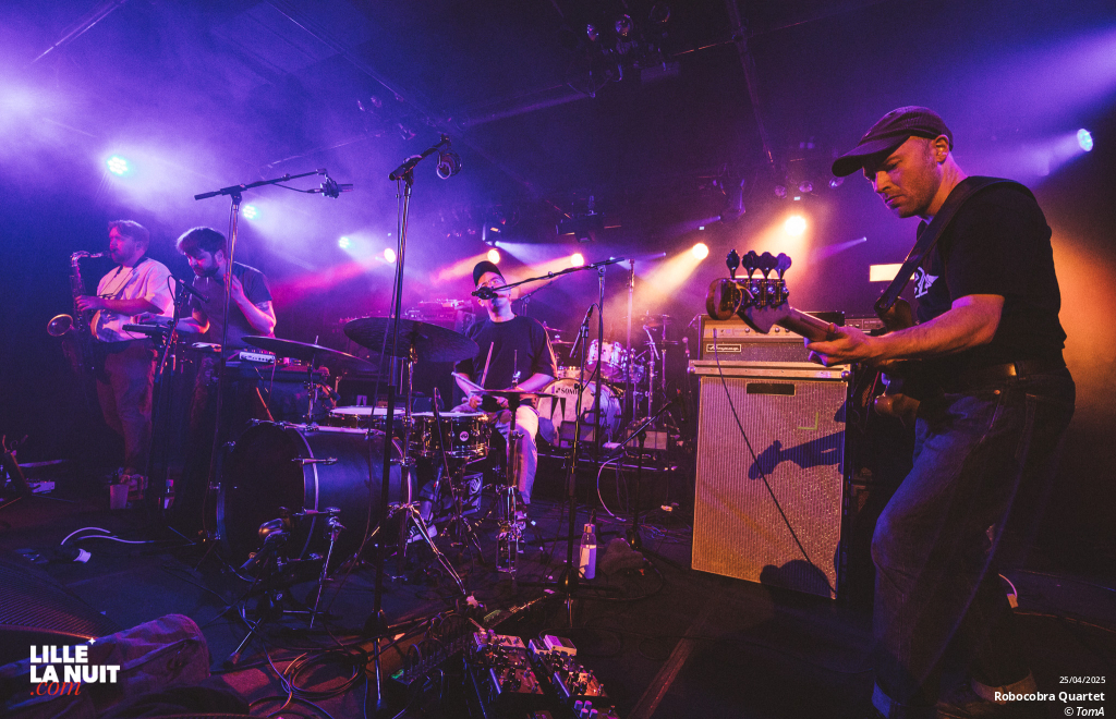 And So I Watch You From Afar + Scaler + Robocobra Quartet à l’Aéronef en live - photo n°14