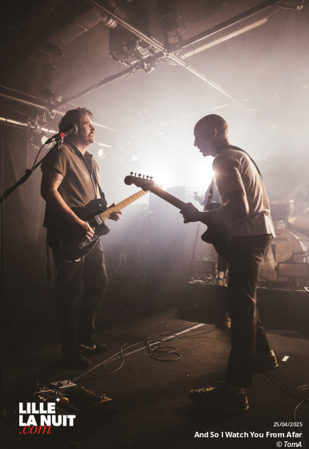 And So I Watch You From Afar + Scaler + Robocobra Quartet à l’Aéronef en live - photo n°21