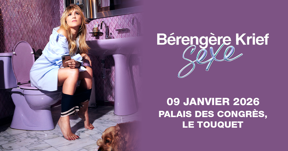 Bérengère Krief au Palais des Congrès du Touquet