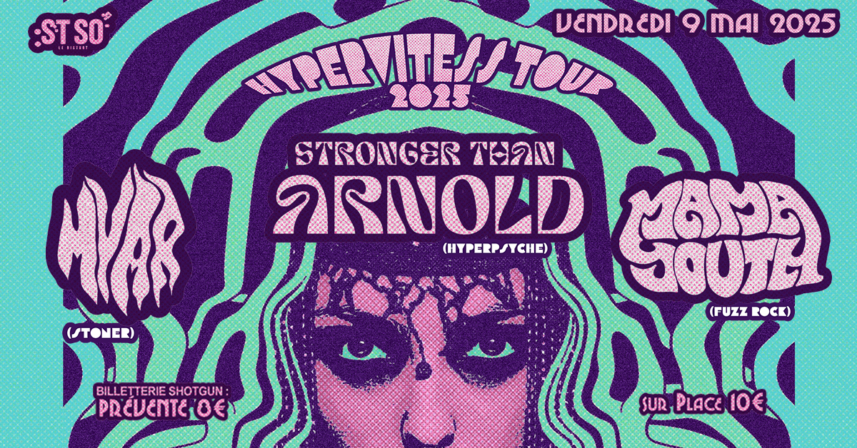 MYAR  + Stronger Than Arnold + MAMA YOUTH en concert