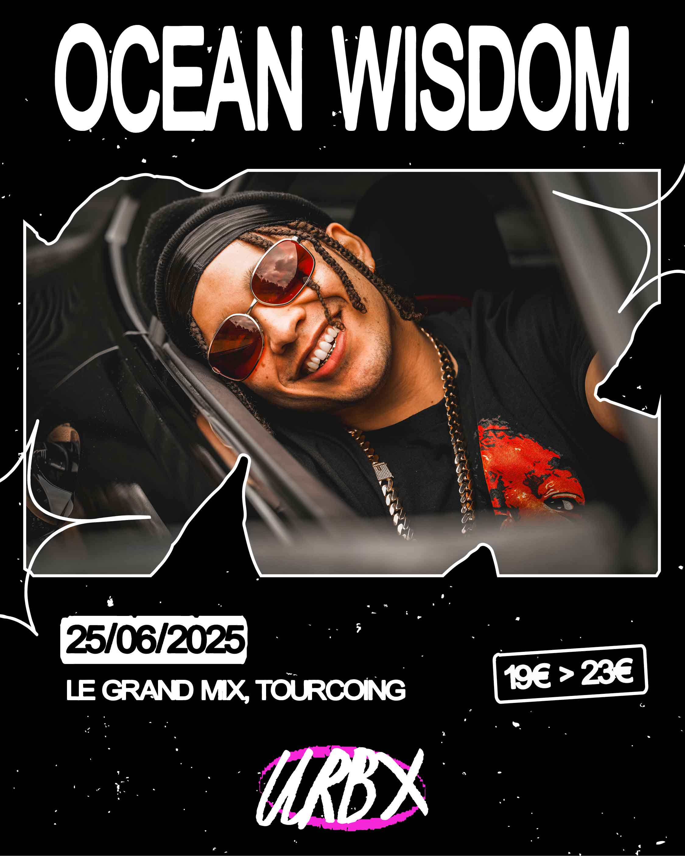 Ocean Wisdom + 1ère partie au Grand Mix