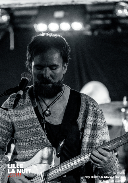 Toby Driver & Alora Crucible + Moucenti + Pavel Tchikov à la Malterie de Lille en live - photo n°1