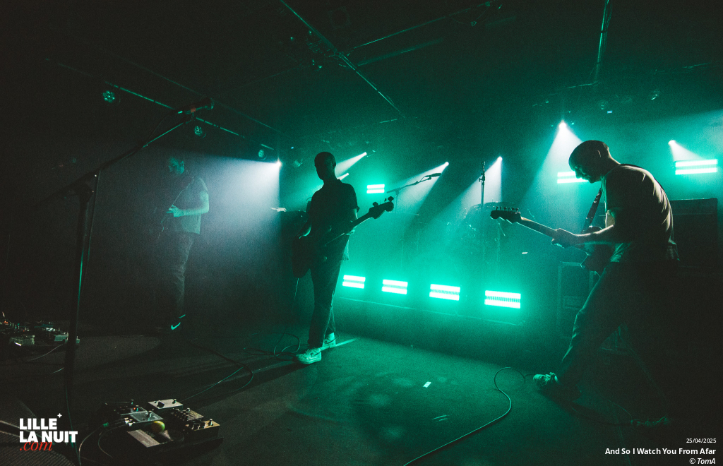 And So I Watch You From Afar + Scaler + Robocobra Quartet à l’Aéronef en live - photo n°4