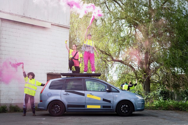 Fiesta lille3000 : Bolide à la Gare Saint-Sauveur