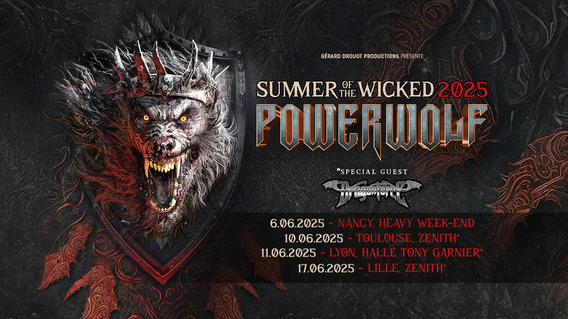POWERWOLF au Zénith de Lille