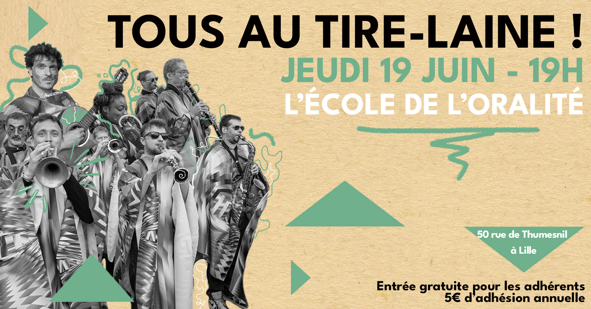Tous au Tire-Laine – l’École de l’Oralité