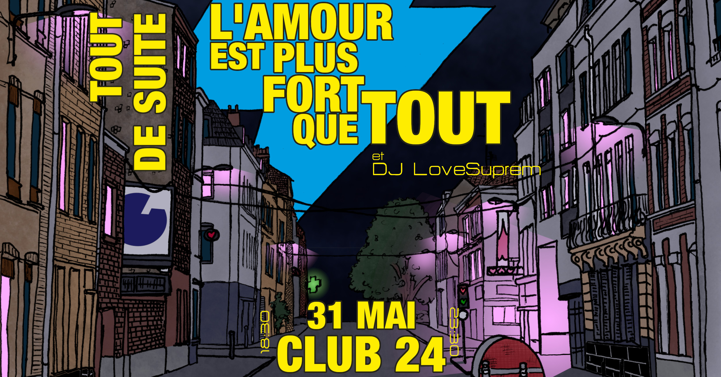 Tout de suite en concert : l’amour est plus fort que tout
