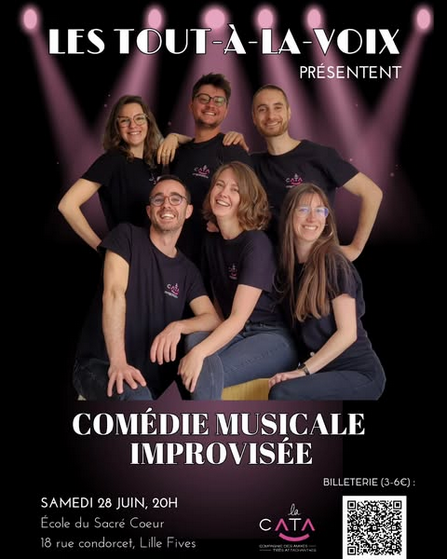 Comédie musicale improvisée par les Tout-À-La-Voix