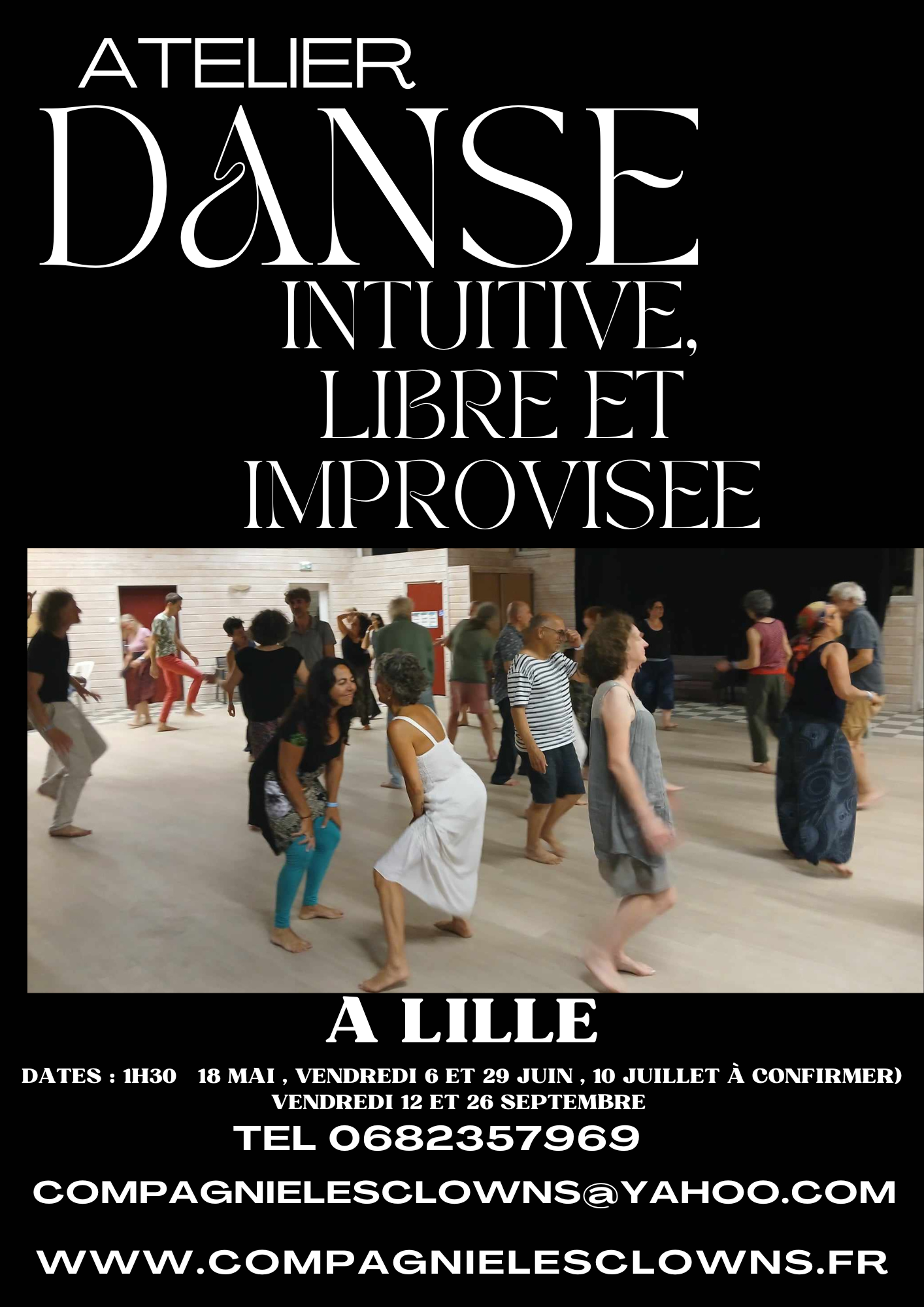 Atelier de danse libre, improvisée et intuitive au Bazaar St-So