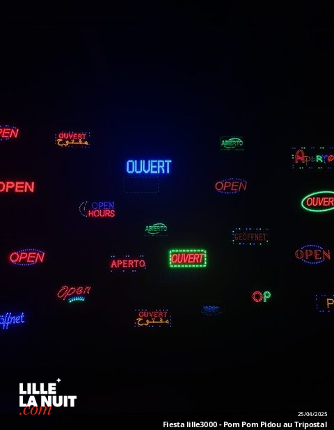 Fiesta lille3000 – Pom Pom Pidou au Tripostal : quand Paris s’invite à Lille en live - photo n°5