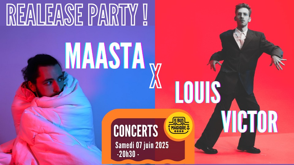 Release Party « Pas peur » de MAASTA au Bus Magique