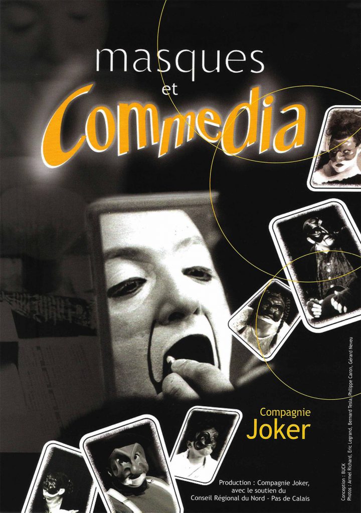 Masques et Commedia par la Compagnie Joker
