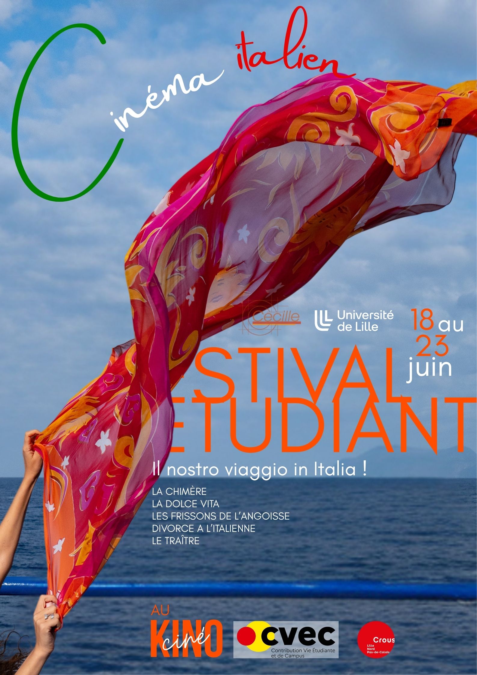 Le Festival Étudiant Cinéma Italien au Kino Ciné